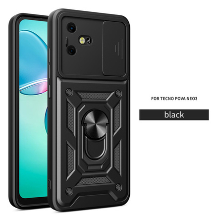 Чехол с кольцом Bumper Case для Tecno Pova 3