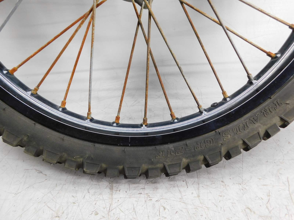 колесо переднее Kawasaki Super Sherpa 250 KL250