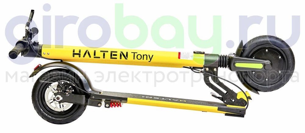 Электросамокат Halten Tony v2 (Желтый) фото 12 Электросамокат Halten Tony v2 (Желтый) фото 12 фото №14