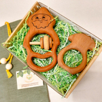 Набор игрушек "Дед-лесовик и гриб-боровик"