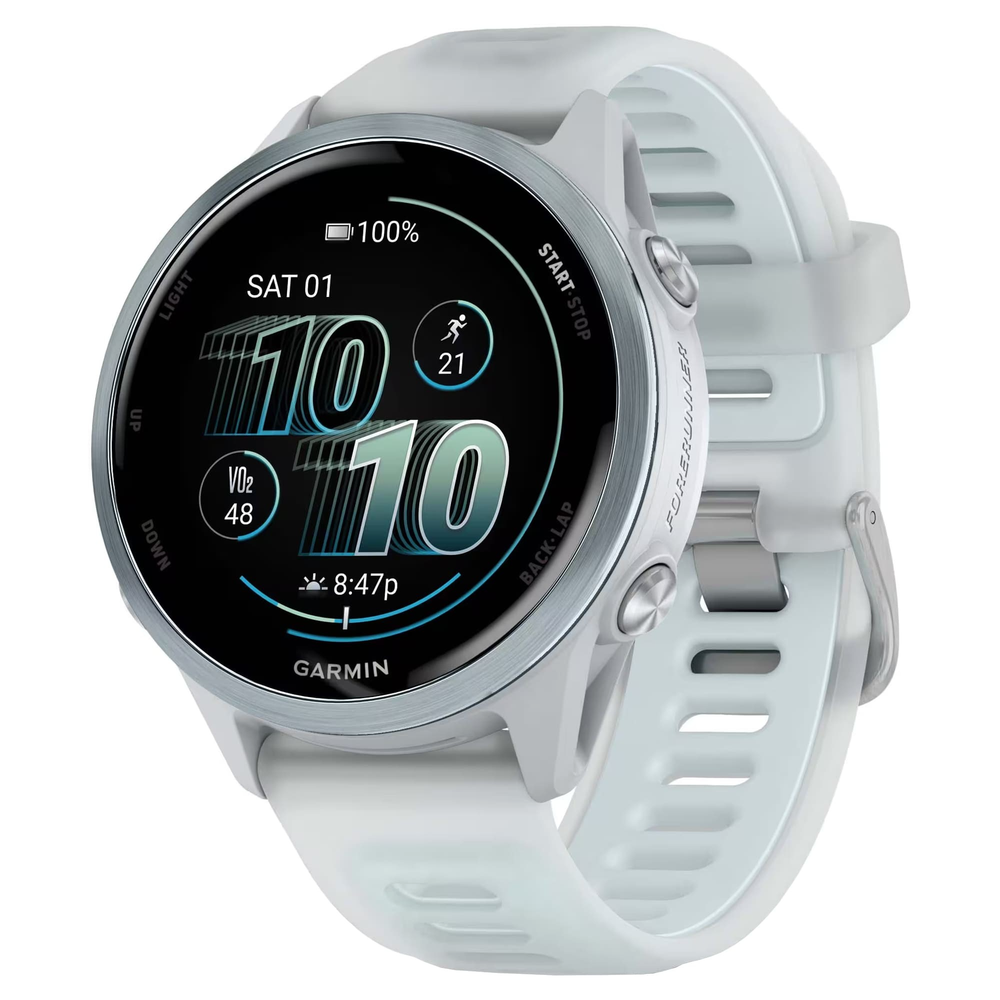 Garmin Forerunner 570 42 мм Cloud Blue/Translucent Whitestone