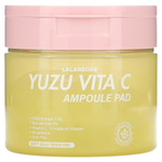 Lalarecipe, Yuzu Vita C Ampoule Pad, осветляющая косметическая маска, 80 подушечек, 150 мл (5,07 жидк. унц.)