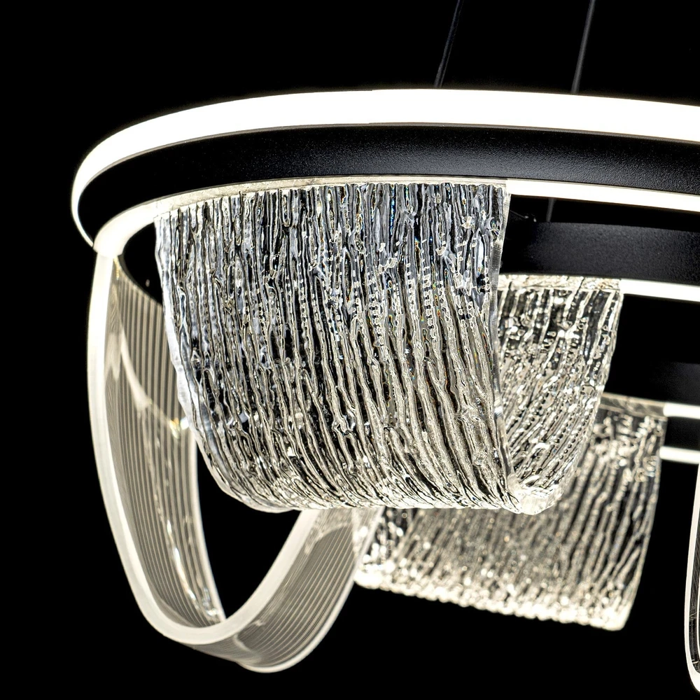 Подвесная люстра Led4U L7706-460 BK