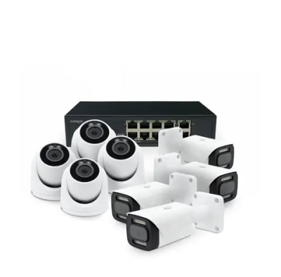 Комплект 8 камер видеонаблюдения