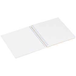 Скетчбук 60л., 150*150 MESHU "Funny banny", на гребне, soft-touch, 120г/м2
