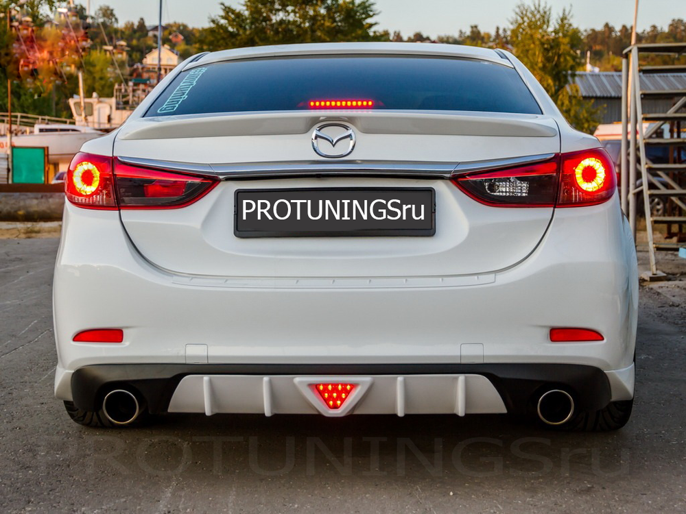 Диффузор заднего бампера Mazda 6 GJ / Atenza (2012–2018)