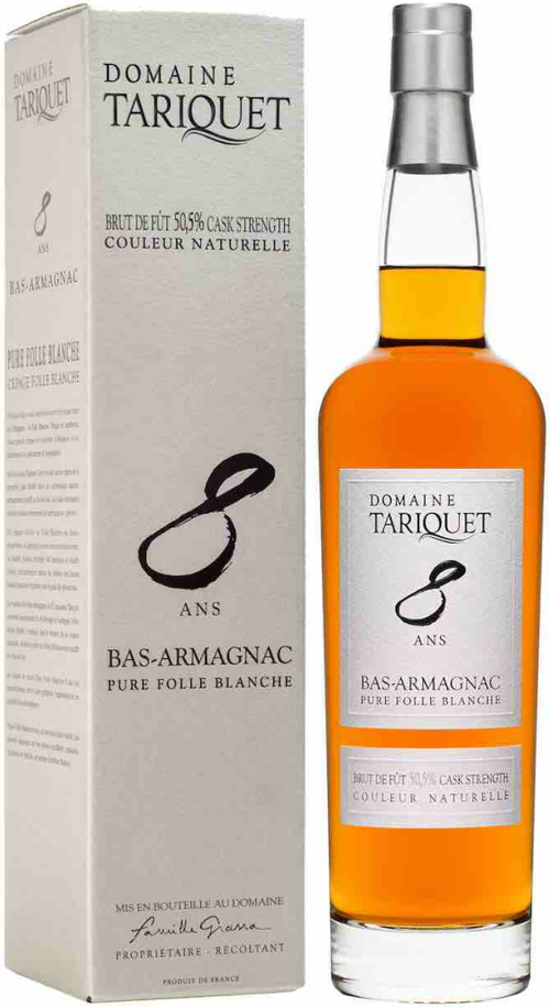 Арманьяк Domaine du Tariquet Folle Blanche 8 years, 0,7 л