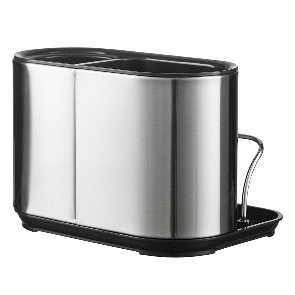 Органайзер для раковины atle, 18х12,5х12,5 см, серебристый