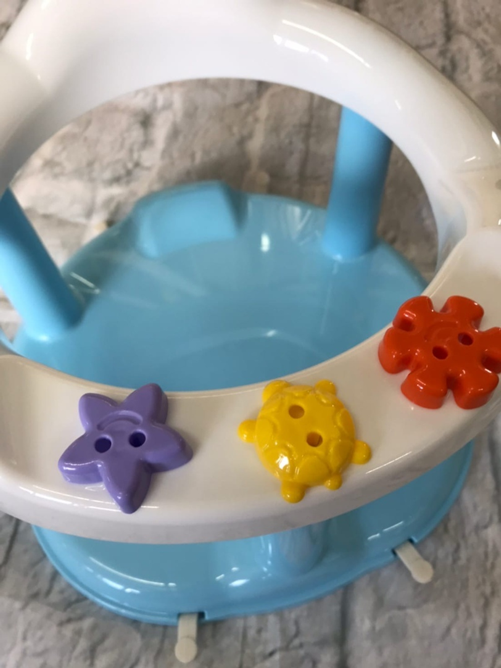 Сиденье детское для купания бирюзовый М6069