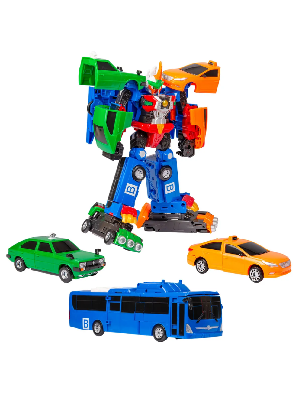 Робот-трансформер Road Saver 3 в 1 Hello Carbot 42891