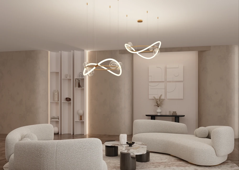 Подвесная люстра Maytoni OASIS MOD289PL-L53BS3K