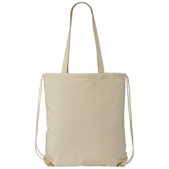 Рюкзак со шнурком Eliza из хлопчатобумажной ткани плотностью 240 г/м²