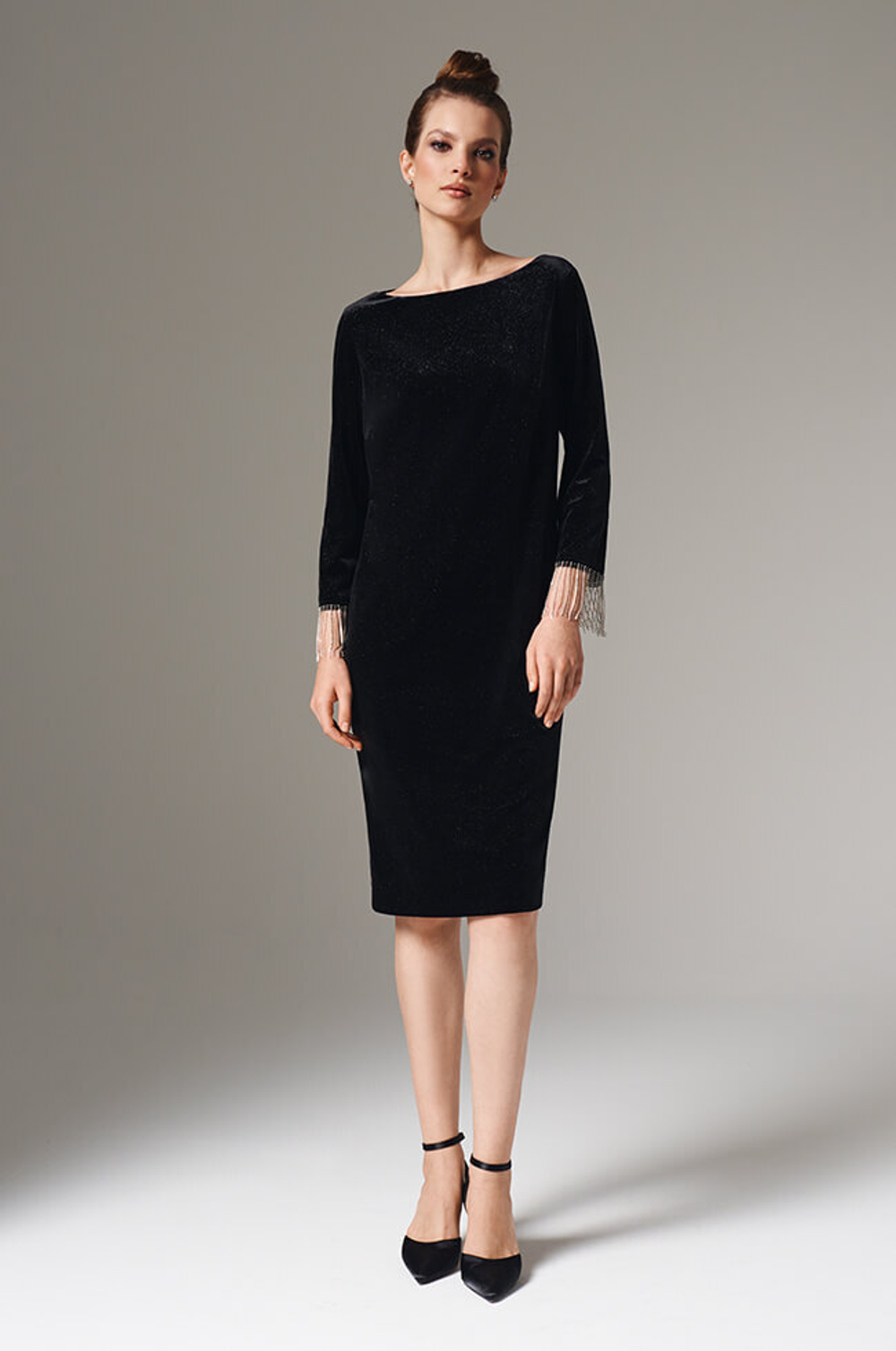 51604 Платье женское (черный)