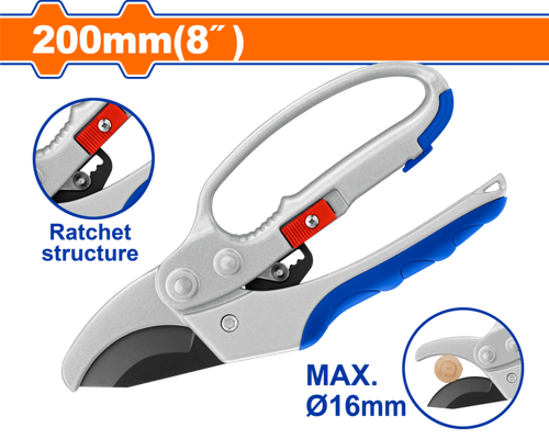 Секатор 200 мм (12/48) WADFOW WPA1E03