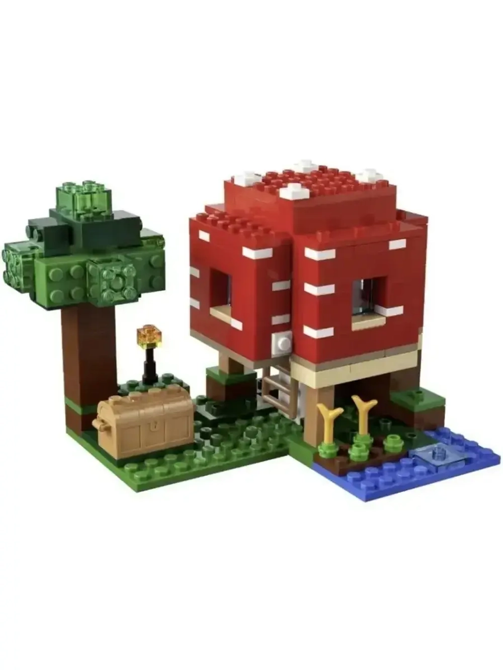Конструктор Майнкрафт Грибной дом 272 детали 1078