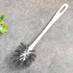 Ерш для туалета "Good" серая щетина, белая ручка