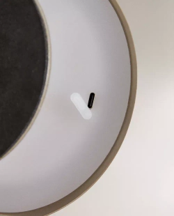 ZARA HOME БЕСПРОВОДНАЯ ЖЕЛЕЗНАЯ ЛАМПА, СЕРЕБРО