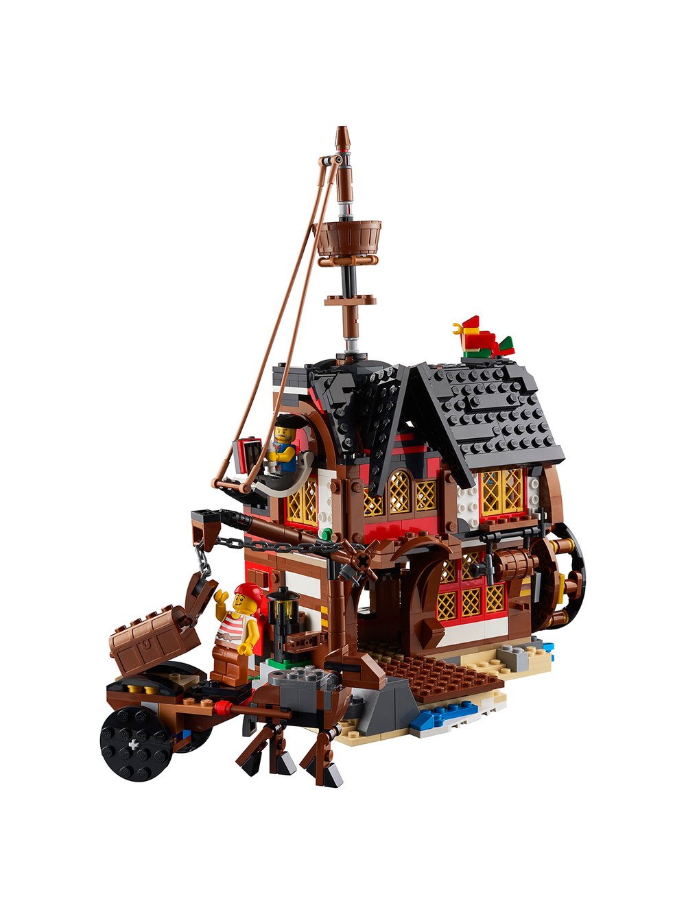 LEGO Creator 31109 Лего «Пиратский корабль» — конструктор 3-в-1: корабль, таверна, остров сокровищ 31109_УЦЕНКА