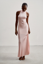 Платье ESSENTIAL с открытой спиной, розовый