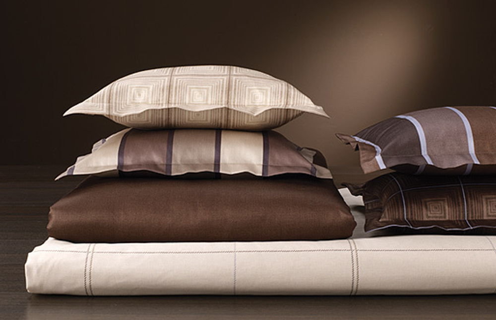 Пододеяльник 155x200 Elegante Stripe серебро