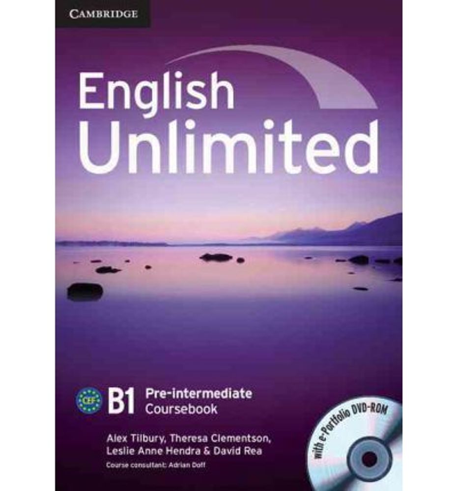 English Unlimited Pre-intermediate Coursebook with e-Portfolio