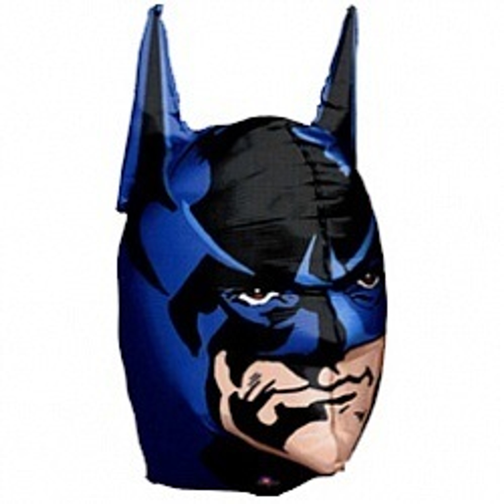 А 3D Фигура Голова Бэтмена Синий 60 см.