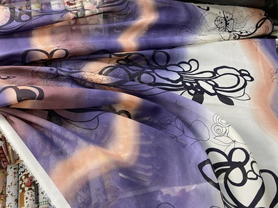 Ткань ШЕЛК 100% (Италия) ш-145см