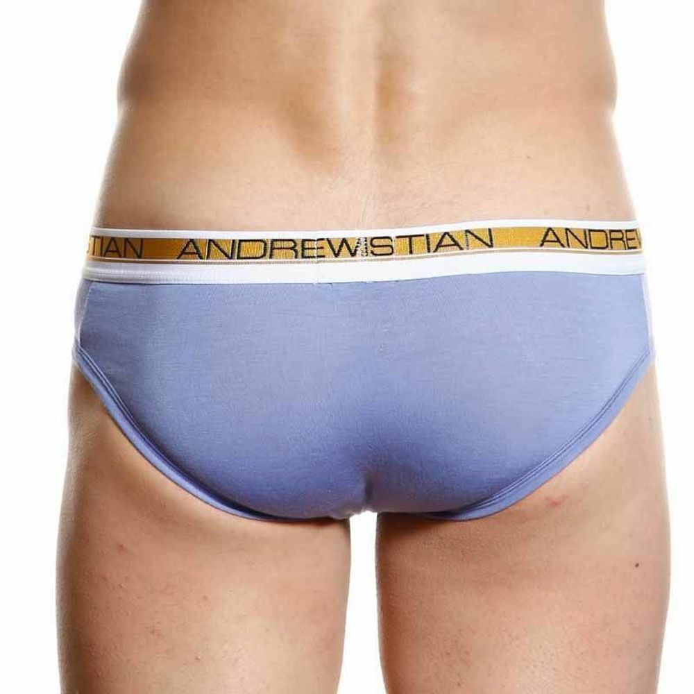 Мужские трусы брифы сиреневые Andrew Christian Slim Focus Brief