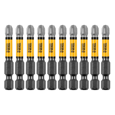 Бита IMPACT, PH3x50 мм, лазерная обработка шлица, сталь S2, 10 шт., Е 6,3 Denzel