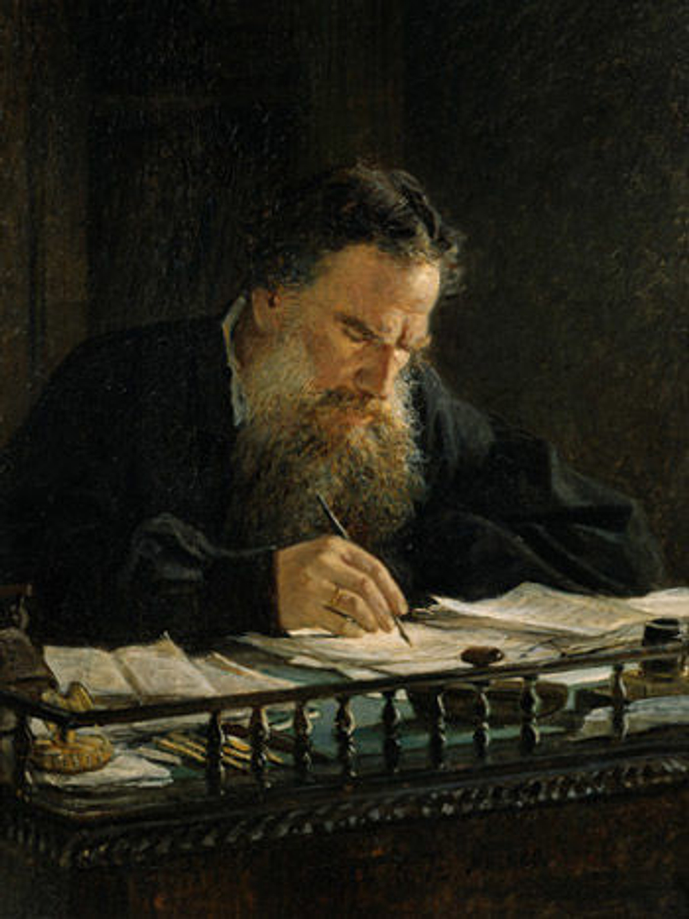 Портреты русских писателей (16 репродукций, 40х50 см)