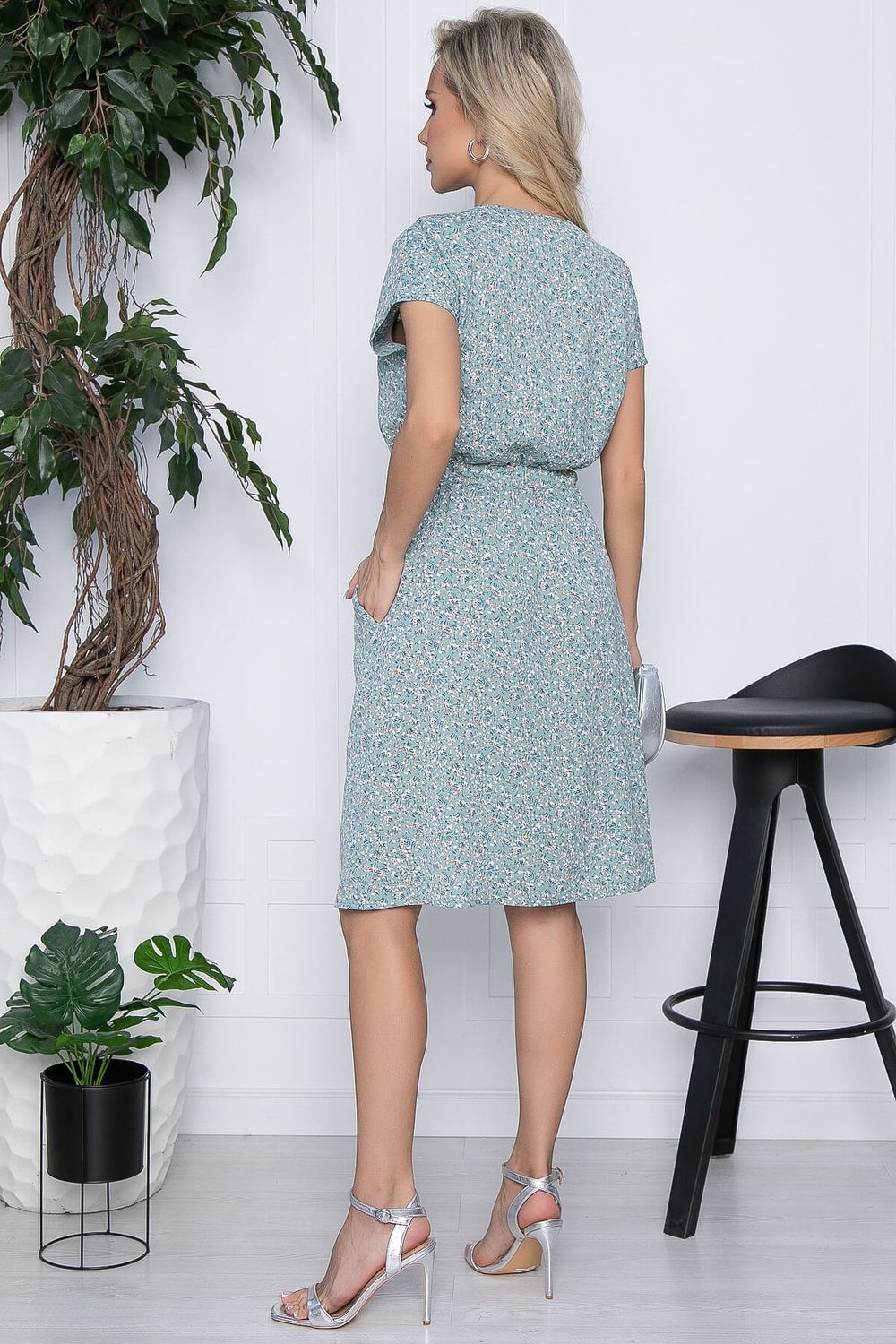 Платье Хельга (зеленое) П10608 LT Collection