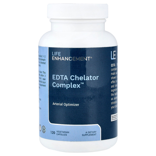 Life Enhancement, Chelator Complex™ с ЭДТК, 120 вегетарианских капсул