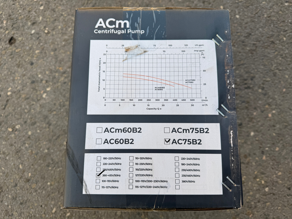 Насос "LEO" модель AC75B2