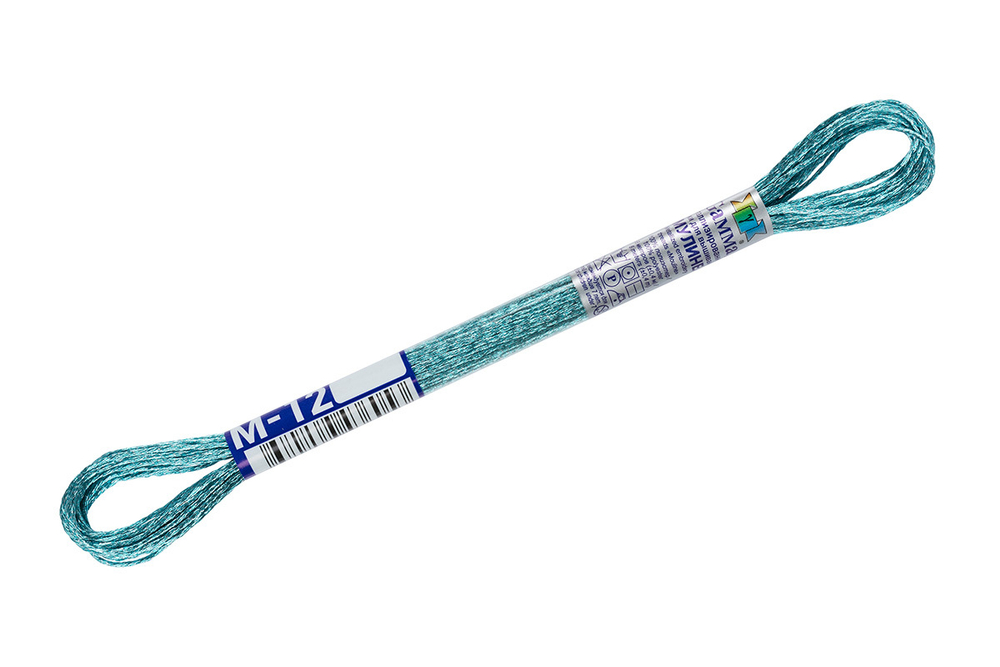 Мулине "Gamma" металлик, 8м, 100% пэ, № М-12