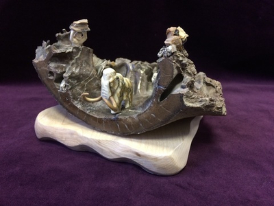 Композиция "Охота на мамонта"