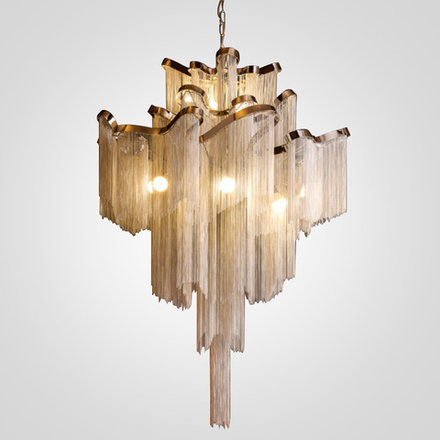 Люстра Ava Chain Atlantis Chandelier D60 Золото By Imperiumloft