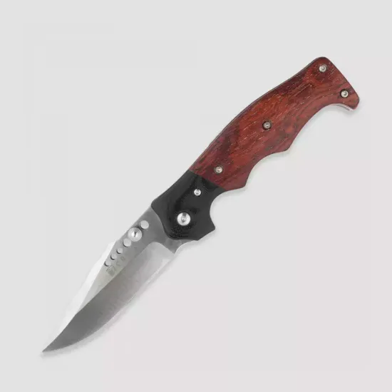 Складной нож CRKT полуавтоматический Natural 2 CR/7080W c клинком из стали 8Cr13MoV, рукоять Stainless Steel