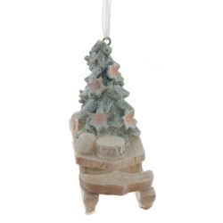 GAEM Изделие декоративное подвесное "Сани", L7 W3 H5,5 см