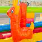 Коммерческий надувной батут «Звериная команда», 9х5х5 м