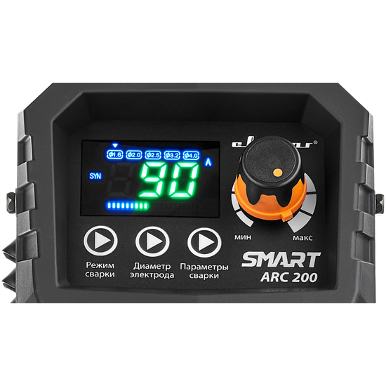 Сварочный инвертор "СВАРОГ" REAL SMART ARC 200 BLACK (Z28303) 97886