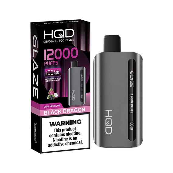HQD GLAZE 12000 - Black Dragon (5% nic)
