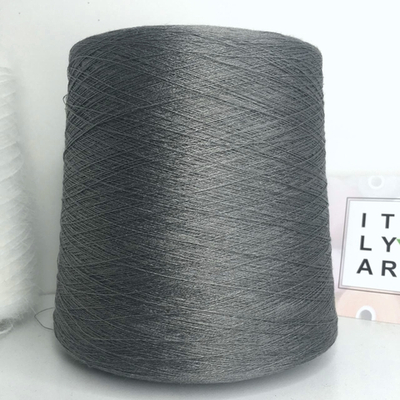 BAUDO - Michele Solbiati Sasil S.p.A.; 100% лён; 1950м/100гр; серый с зелено-коричневым подтоном col. Catrame Reattivo; Есть бобинка: 487гр