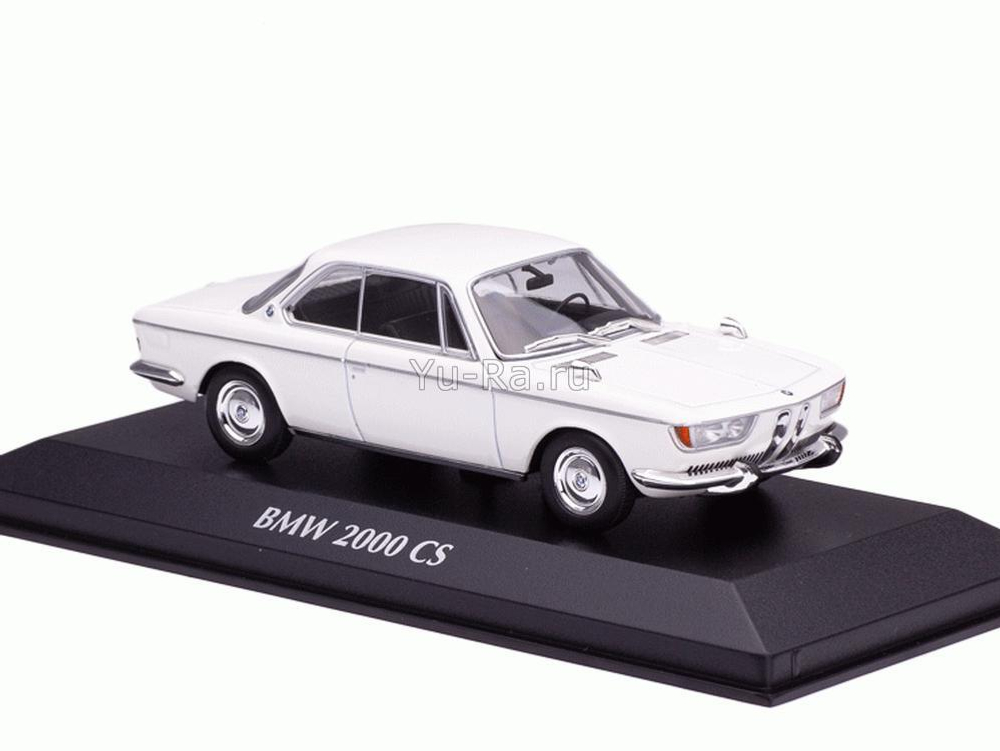 BMW 2000 CS Coupe 1967 white Minichamps 1:43