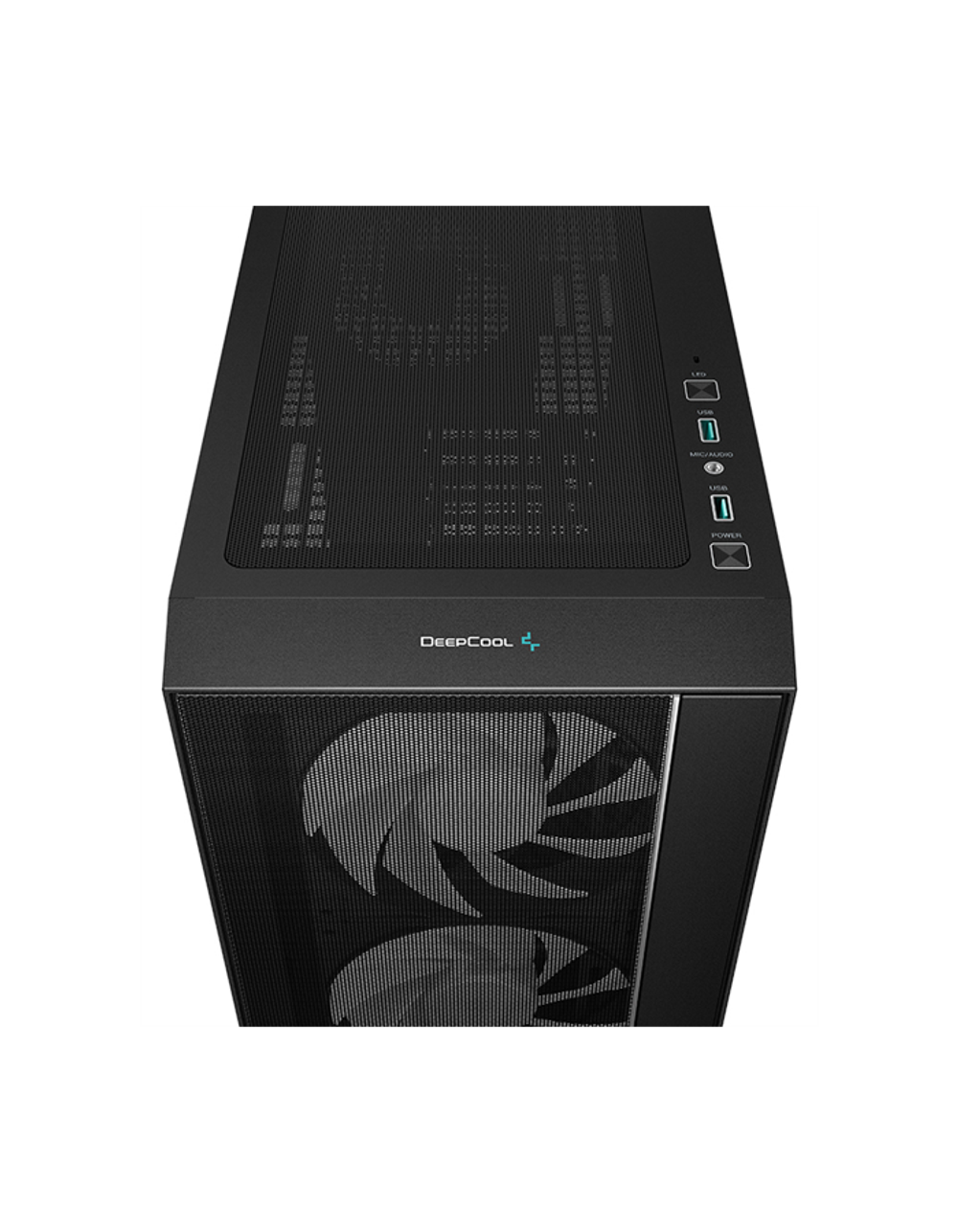 Deepcool MATREXX 55 MESH V4 без БП, боковое окно (закаленное стекло), 3xARGB LED 140мм вентилятора спереди, 1xARGB LED 120мм вентилятор сзади, черный, ATX