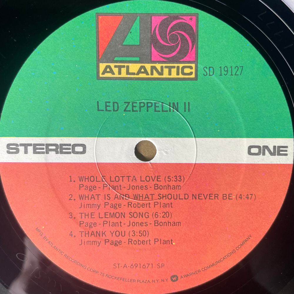 Led Zeppelin – Led Zeppelin II (США 1982 г.)
