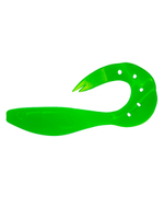 Твистер несъедобный Helios Kasandra 4"29/10,9см Lime 100шт. (HS-34-008-N)