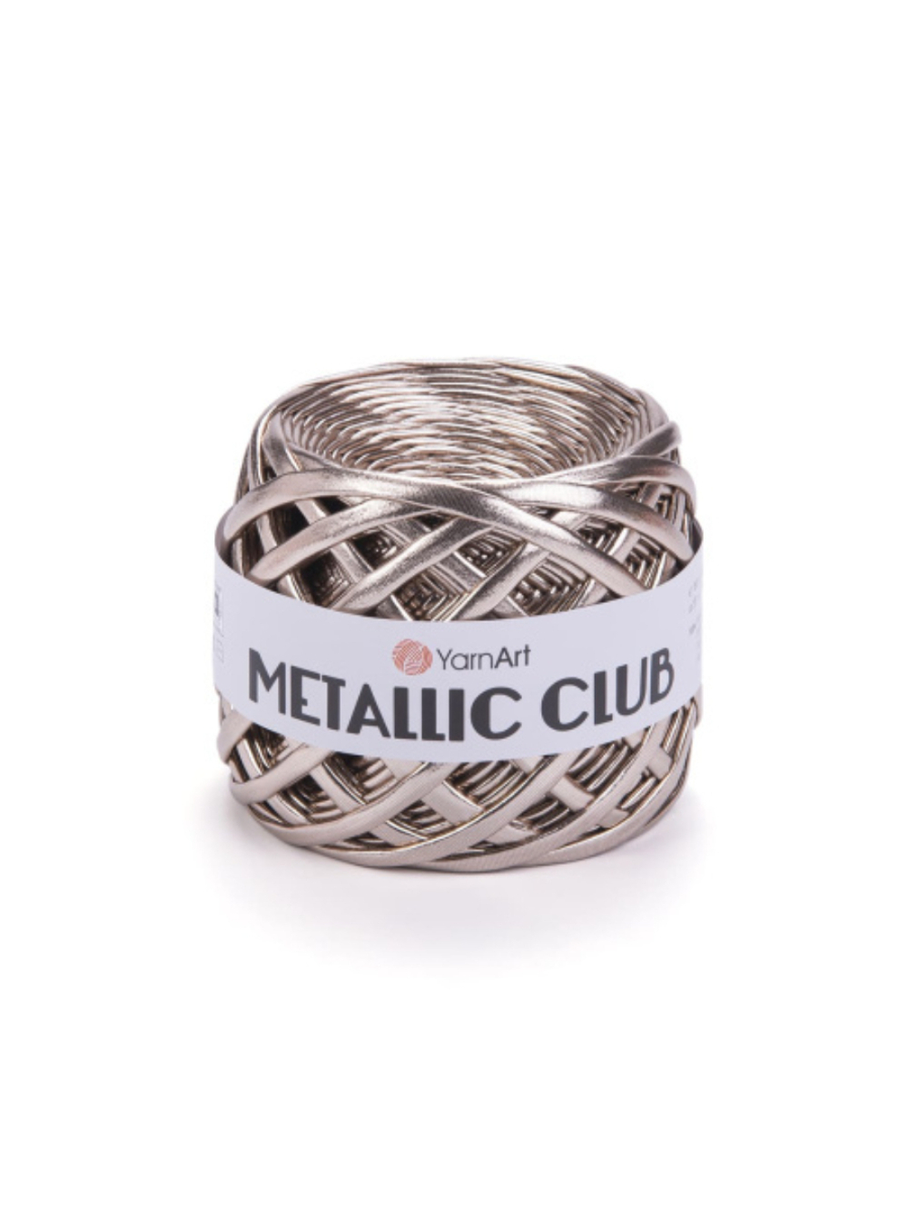 Пряжа Metallic Club, 180г, 55м, 100%полиэстер (цена за 1 шт)