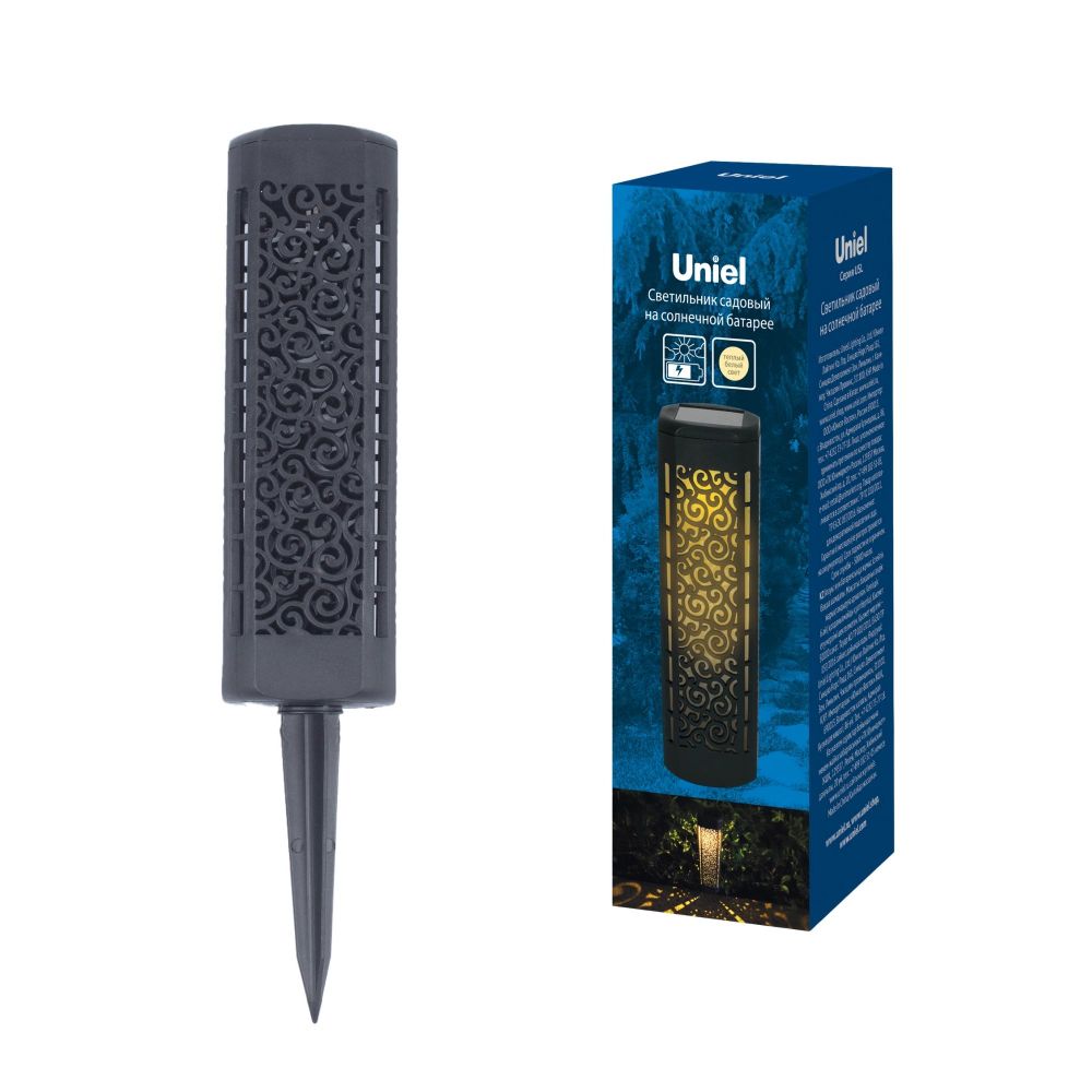 USL-S-815-PT480 MAGIC Садовый светильник на солнечной батарее Магия. 1 светодиод. Теплый белый свет. 1xААА Ni-Mh аккумулятор в-к. IP44. TM Uniel