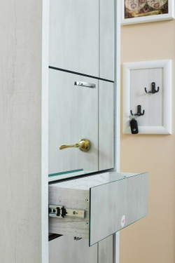 Обувница в прихожую для обуви Айрон Люкс Плюс 5 секций