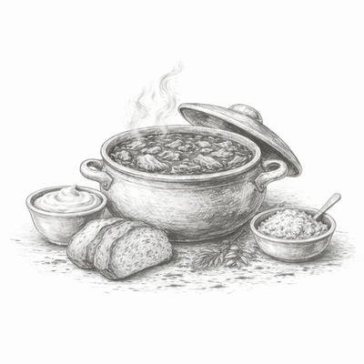 Борщ «Московский»